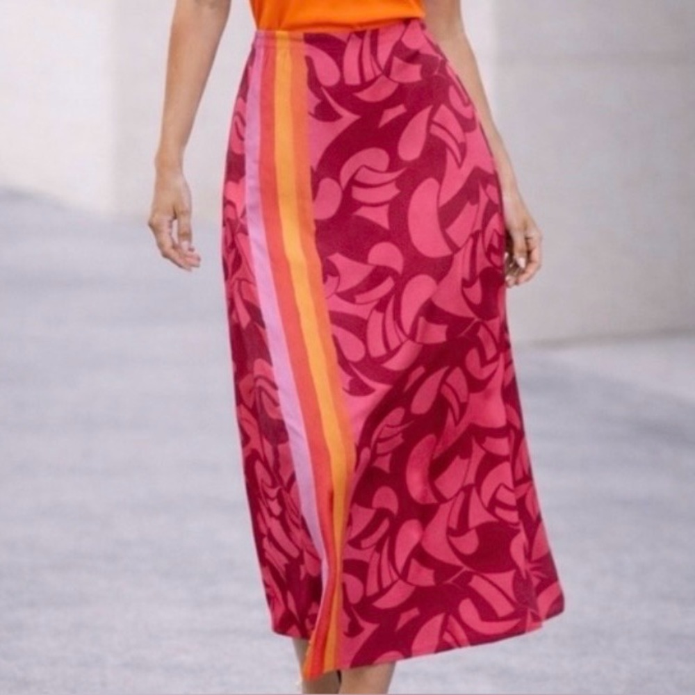 NWT FARM Rio x AnthropologieAbstracf Maxi Skirt | Size M